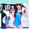 D.vacoscosplay Women's D.vacos Cosplay Swimsuit Overwatch Swimwear Bodysuit