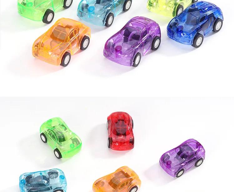 Transparent Mini Toy Pull-back Car 5 Pieces