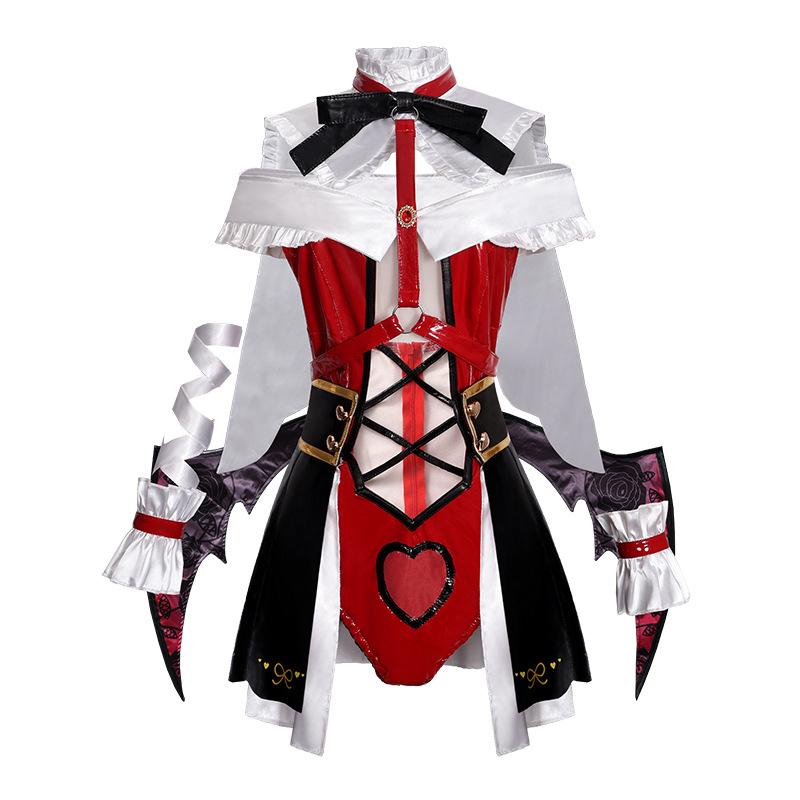 Аниме Дождь Девочка-волшебница Игра Нуждающаяся Девочка Передозировка Косплей Костюм Черный Красный Лолита Сексуальное Платье Джирай Кей Девушка Хэллоуин Карнавал