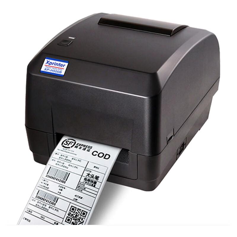 Термотрансферный принтер этикеток Xprinter XP-H500E Вилка CN (адаптер в комплекте)