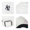 Бренд 47 Кепка Мини-логотип Clean Up CLEAN UP МУЖСКАЯ ЖЕНСКАЯ КЕПКА Шляпа с маленьким логотипом Forty Seven Yankees Белая Универсальный размер '47 Мужская Женская
