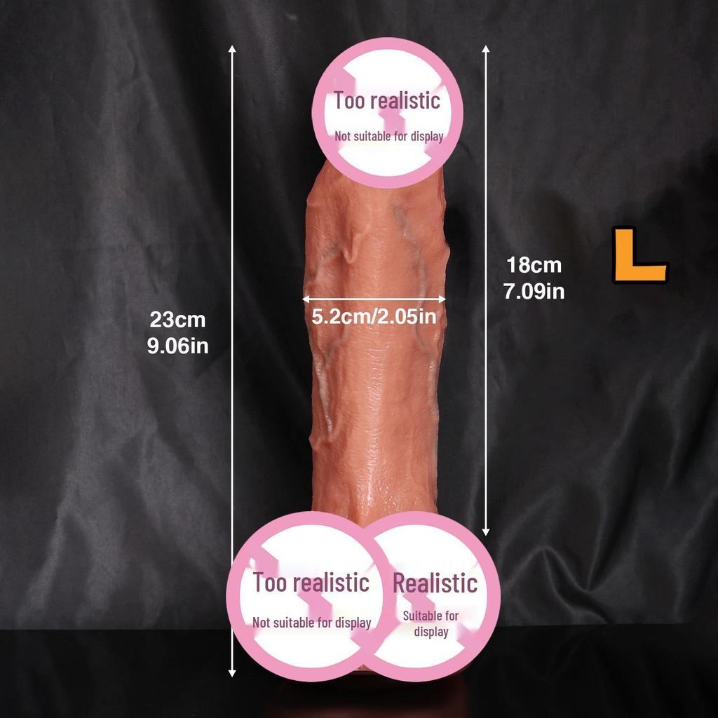 Силиконовая Присоска Имитация Пениса для Женской Мастурбации