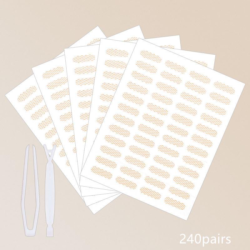 Eyelid Tapes Stickers Invisible Double Fold Eyelid Lace Paste Self-adhesive Natural Eye Tape Make Up Tool Clear Stripe