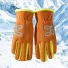 Детские термоперчатки зимние флисовые теплые перчатки для снега ветрозащитные варежки для холодной погоды для занятий спортом на открытом воздухе катание на лыжах сноуборде