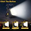 Super Bright MINI COB Keychain Flashlight Charging Lamp Camping Lights with Magnet 4 Lighting Modes for Camping Home