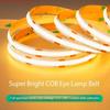 Светодиодная лента COB 12В 24В с пультом FOB, высокая плотность 320 светодиодов/м, CRI90, белый 3000K 4000K 6000K, IP20, гибкая лента-веревка