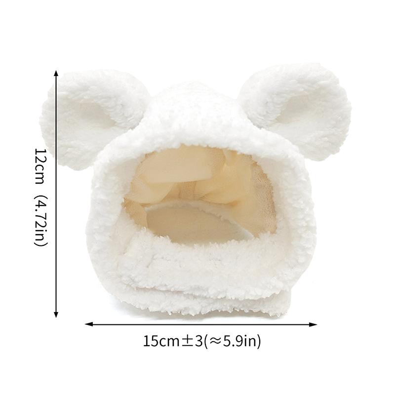 Мультяшный питомец, кошка, косплей, кролик, тигр, шапка, зимняя, теплая, ветрозащитная, шапка для питомца, забавный, милый, головной убор для питомца, товары для питомцев, подарки