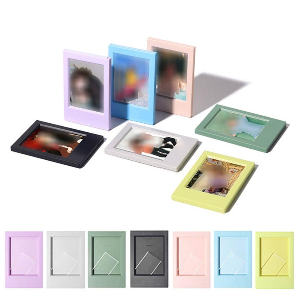 Creative Vertical Art Photo Display 3 Inch Photo Frame Instant Film Camera Picture Holder