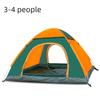 Portable Hand Throwing Tent Outdoor Camping Folding Fully Automatic Tent 3-4 People Beach Easy Quick Opening Two People