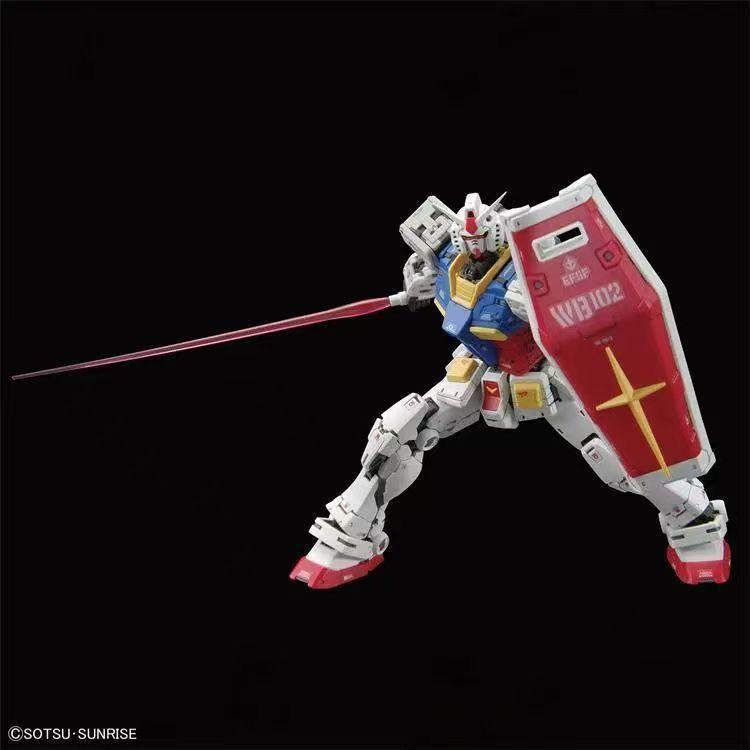 Новая модель для сборки Gaogao Rg Rx-78, фигурка-трансформер, набор, пластиковый робот, коллекционная статуэтка, украшение для стола, модели, игрушки, подарок на день рождения