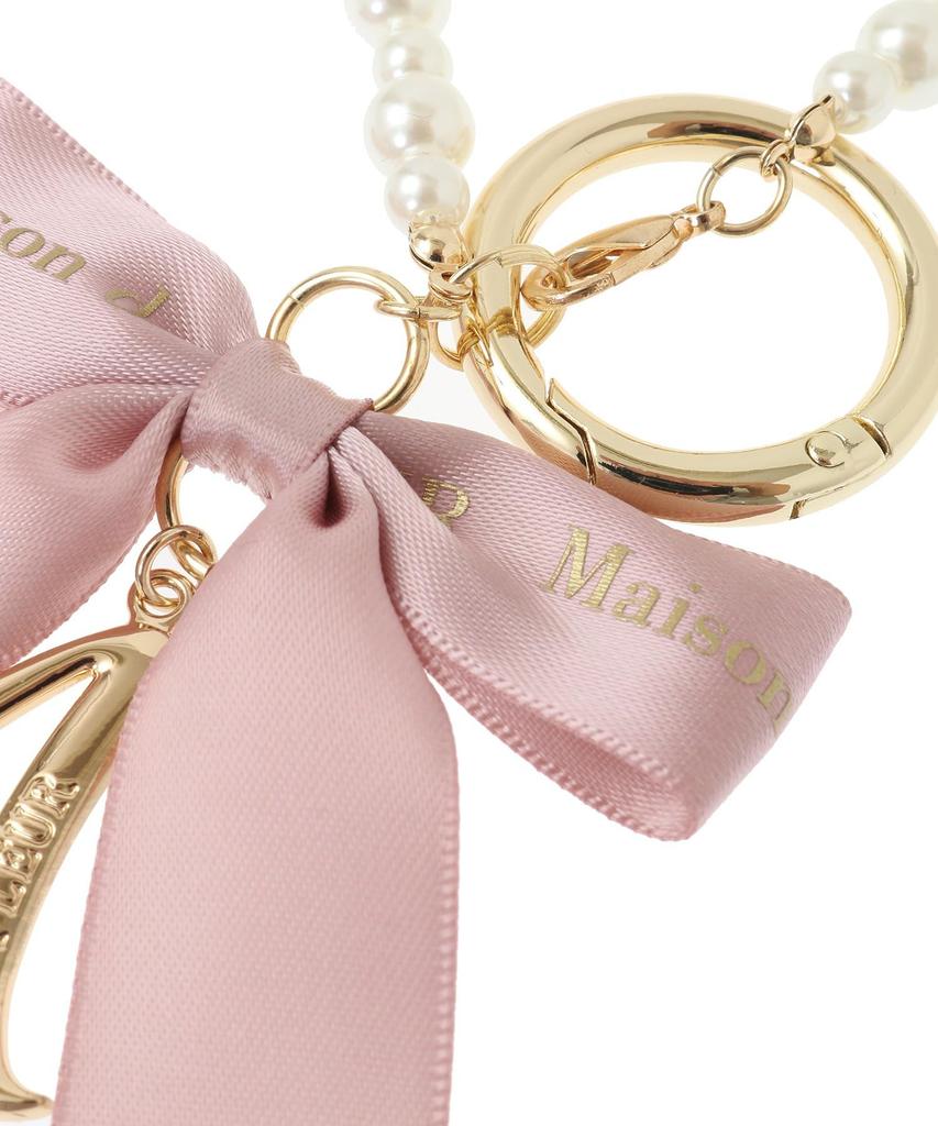 De Шарм Инициал Лента Жемчужный Шарм для Женщин 08000561100 R [Maison Fleur]