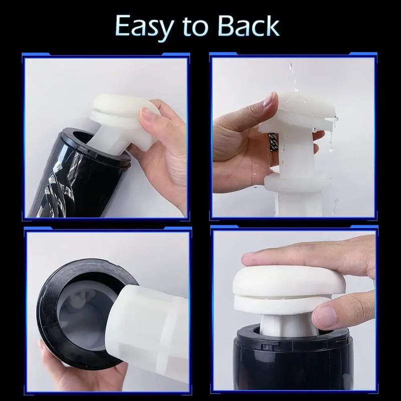 Automatic Telescopic Male Masturbator Cup Glans Massager Blowjob Piston Masturbation Cup for Men Sex Toys Adult Supplies