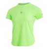 Women's Quick-Dry Reflective Mesh T-Shirt - Nude Feeling, Breathable, Elastic Fitness Top for Running & Training