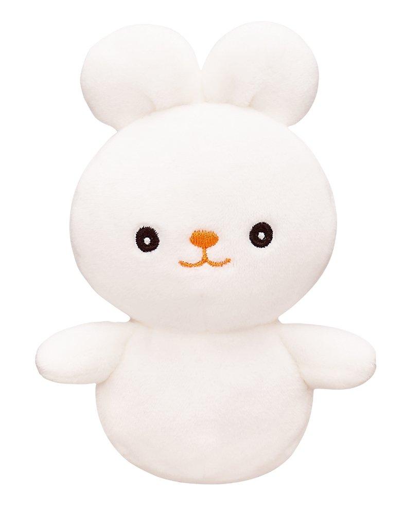 Toy Royal My Milk Rabbit Plush with Jingling Beads Squishy Baby Rattle (Fabric/Fluffy Toy) (Fabric/Hand Washable)