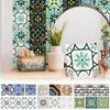10pcs Waterproof Living Room Bathroom Renovation Decorative Retro Tile Sticker Self-adhesive