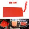 12V 15W Silicone Heater Pad For Engine Block Tanks Oil Pan Heating Plate Mat