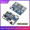 Плата расширения сети и USB для Raspberry Pi CM5 с адаптером DSI/CSI