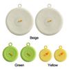 Round Container Lid Covers Silicone Seal Food Lids  for Leftover Food Fruit Bowls Cups Jars