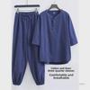 Men's and Women's Zen Buddhist Clothing Suit—Cotton and Linen Taoist and Worship Wear