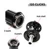 MTB Bike Hub Mountain Bike Bicycle Front & Rear Hub Set 32/36 Holes 6 Bearings with Quick Release