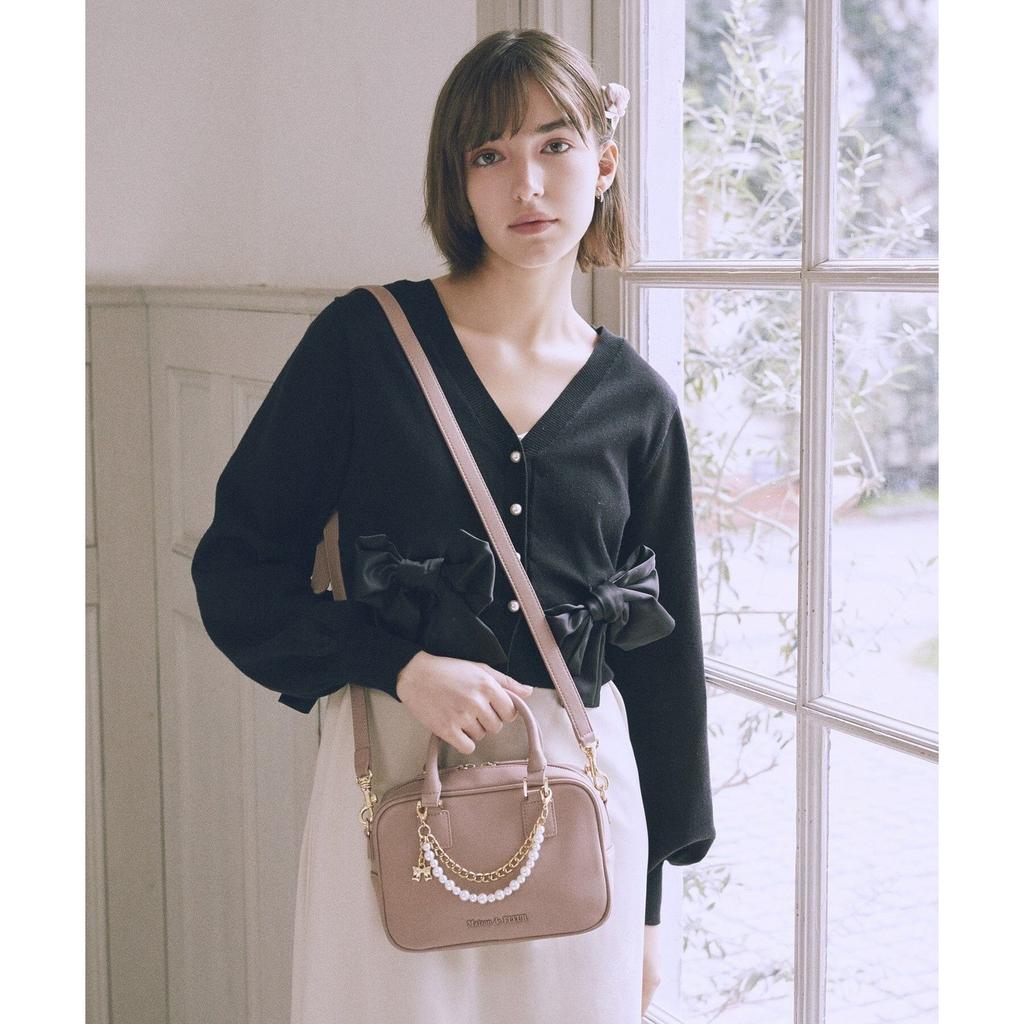 Maison de FLEUR 2-в-1 Широкая дорожная сумка-сумка на плечо Коричневый Черный