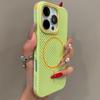 Роскошный кейс-бампер с охлаждением Magsafe, цветной, для iPhone 12 13 14 15 16 17 Pro Max 16 Plus 17Air, с магнитным кольцом