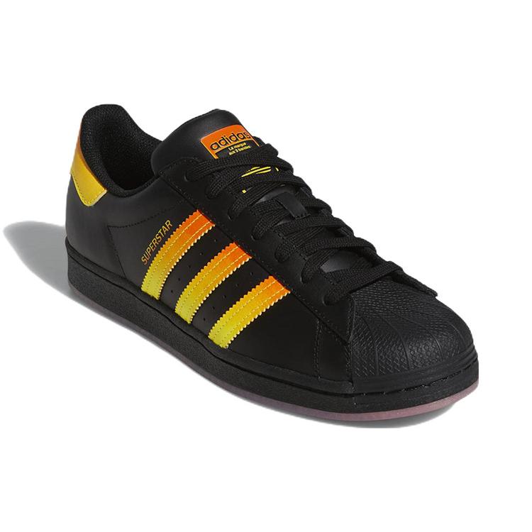 adidas Originals Superstar Черный с желтым градиентом FZ5893