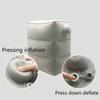 Inflatable Travel Pillow Foot Pad Airplane Car Bus Footrest Stool Height Adjustable Kids Flight Sleeping Resting Pillow Mx920103