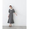 JILL by JILL STUART Casual Dress [Pre-order: Arrives mid- to late March] Front Slit Collar Layered Dress, Women's, Beige