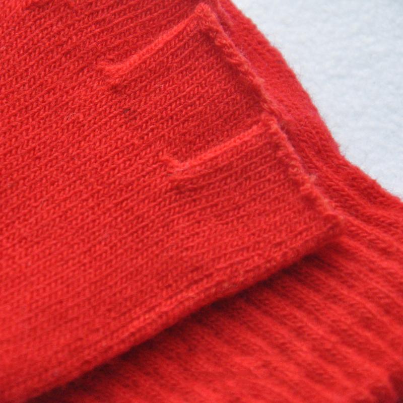 1 пара унисекс теплых мягких эластичных вязаных перчаток без пальцев с половиной пальца