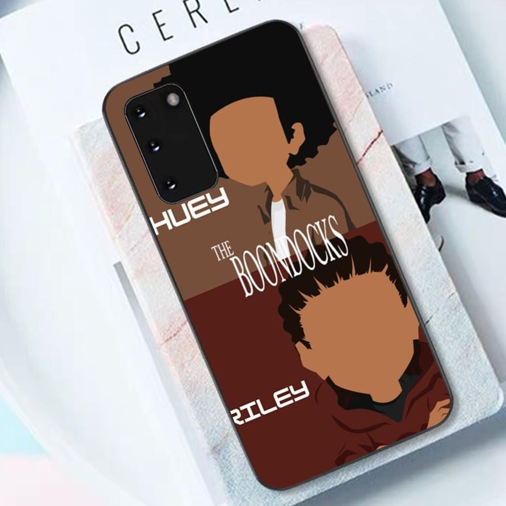 Чехол для телефона с аниме The Boondocks для Samsung S 9 10 20 21 22 23 30 23plus lite Ultra FE S10lite Fundas