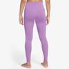 Nike Женские облегающие спортивные брюки, быстросохнущие, однотонные, фиолетовые, DM7024-532