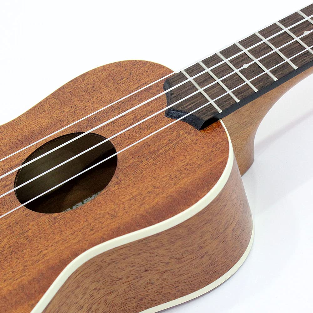 KALA Ukulele серии Satin Mahogany с корпусом из красного дерева, преемник сопрано KAS-WBAG20_06 [модель KA-S] (Чехол в комплекте) []