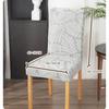 Чехол для стула Lanya Leaf Jacquard Four Seasons All Inclusive Home Integrated Backrest Dining Chair Cover Elastic Chair Cover