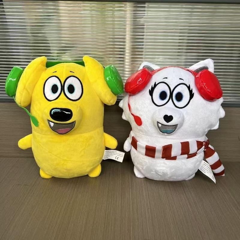 Anime Figure Doll Plush Toy Stuffed Animal Cuddly Toy Throw Pillow Video Game Accessory For Adult Kids Collectors 2PCS