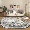 Декор спальни в европейском стиле Плюшевый ковер Домашний кабинет Нескользящий коврик Легкие роскошные ковры для гостиной Пушистый мягкий коврик для отдыха
