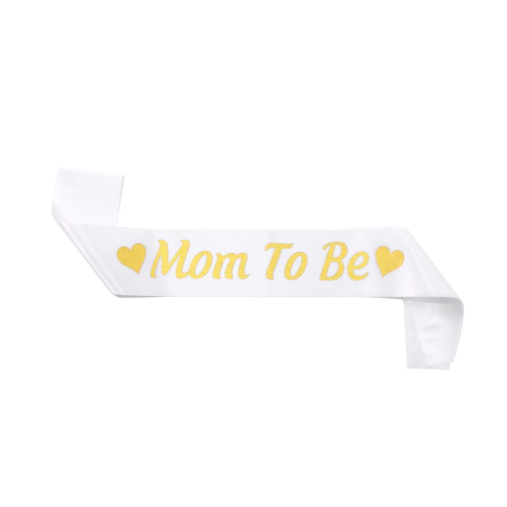 Будущая мама Украшение для вечеринки Baby Shower Плечевая лента для вечеринки Baby Shower Этикетка на плечевой ленте На заказ