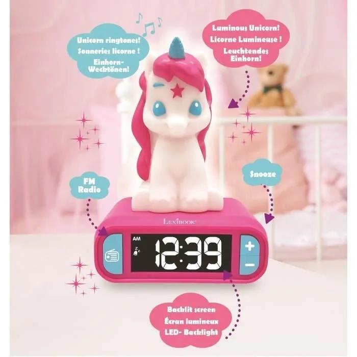 Lexibook Digital Unicorn With Alarm Clock For Kids 1 Pc