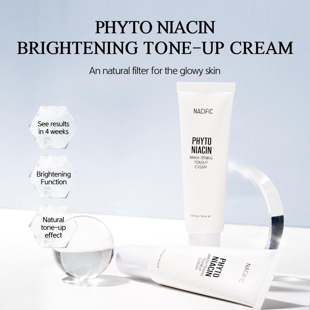 [NACIFIC]Phyto Niacin Whitening Tone-up Cream 50ml, 1+1