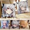 1 шт. Игровой Аниме Zani Wuthering Waves Наволочка Модная Квадратная Наволочка Спальня Диван Комната Ins Декор Отдых