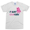 Fight Cancer Butterfly T-Shirt Awareness Family Support Gift Survivor Ribbon Tee