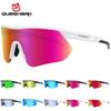 QUESHARK Adults HD Clarity Lenses Full UV400 & Glare Defense Cycling Sunglasses Sports MTB Bicycle Eyewear Riding Road Bike Glasses