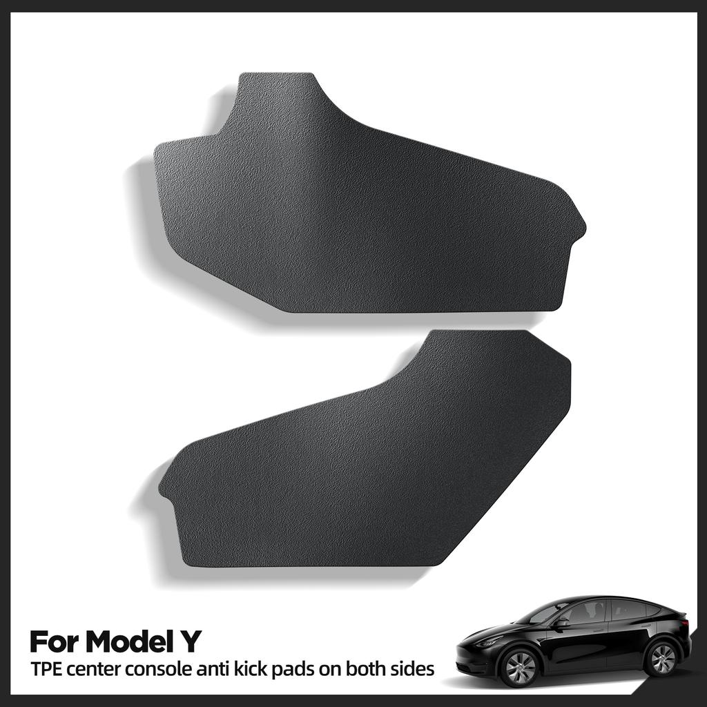 Для Tesla Model Y Центральный блок управления автомобиля Боковая противоударная накладка TPE Боковая защитная накладка на удар Аксессуары для салона автомобиля Защитный коврик