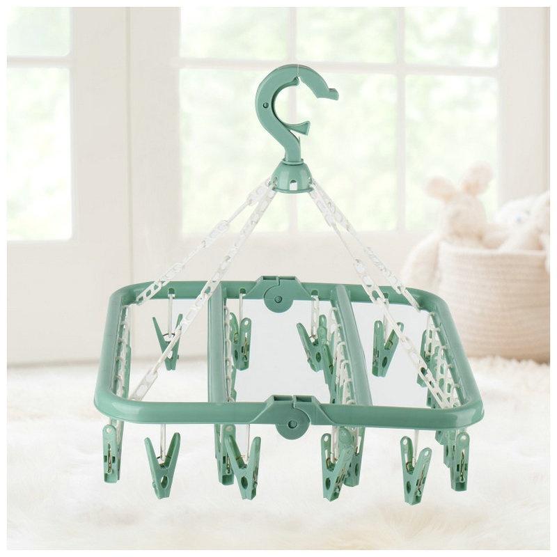 32 прищепки Высококачественный пластик Одежда Носки Шорты Нижнее белье Сушилка Вешалка KTY