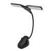 Foldable Music Stand Light with 3 Adjustable Brightness Levels, Clip-on Piano Light, Music Light with Eye Care Beads for Piano, Guitar, and Other Inst