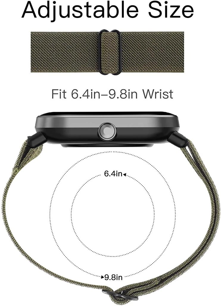 For Realme Watch 5/S2 band Adjustable Nylon Elastic Replacement Bracelet correa Realme Watch 2/3/S/3 2 S pro 22mm watch straps