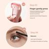 Digital Display Electric Eyelash Curler Rechargeable Temperature Control Lash Curling Wand 3 Modes Portable Design