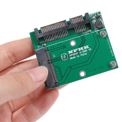 Стандартный Msata Ssd To 2.5 Inch Sata адаптер конвертер плата ноутбук настольный компьютер