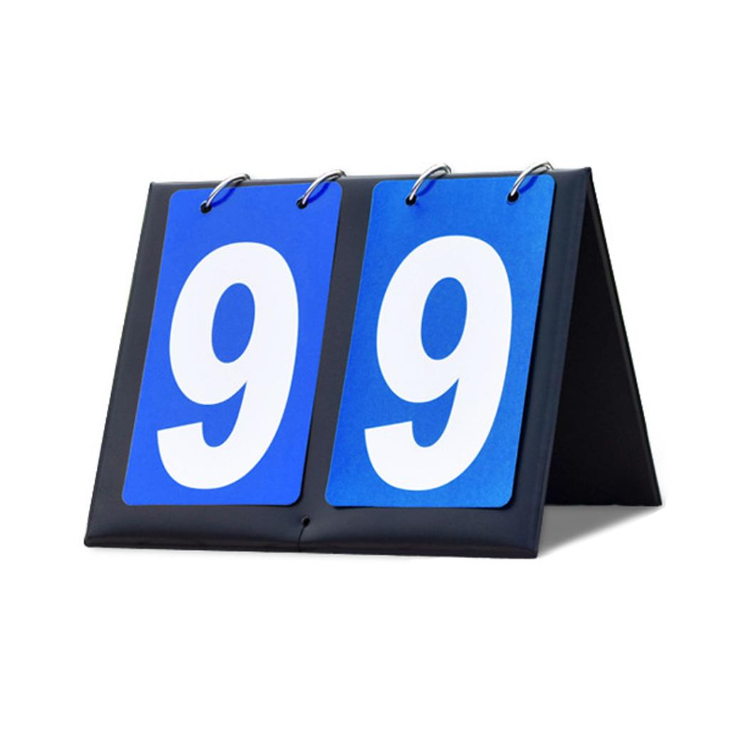 Настольное табло с перекидными цифрами для спортивных соревнований, мультиспортивное табло, табло с перекидными цифрами для ведения счета, простое в использовании