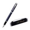 Перьевая ручка PARKER IM Core Line Royal Blue CT Nib (Паркер) (Имя выгравировано) (F)